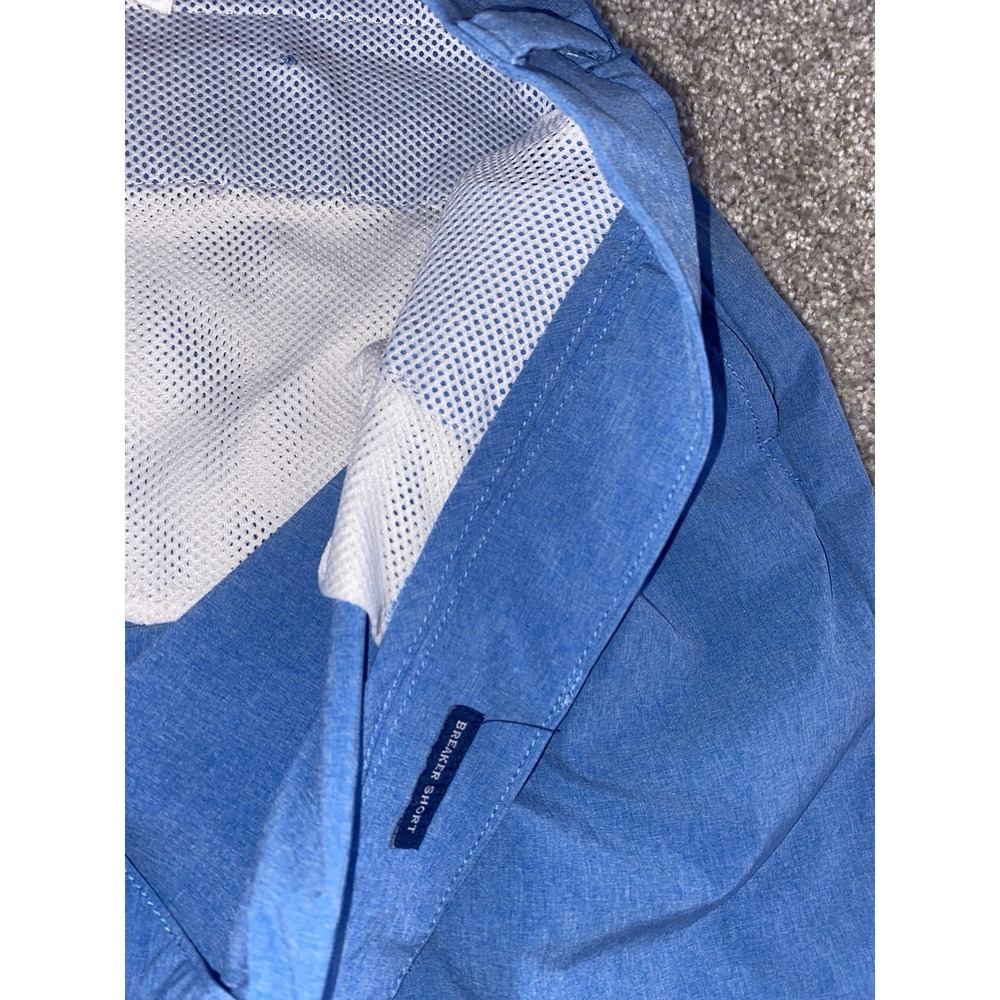 Vineyard Vines Performance Short Breaker Blue Mens 40 Preppy 8" Casual Stretch - Picture 4 of 8